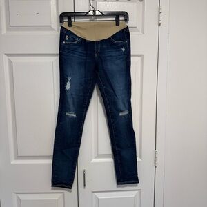 AG Adriano Goldschmied Maternity Skinny Jeans - Size 27